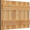 Ekena Millwork Joined Board-n-Batten Shutters, Rough Sawn Western Red Cedar, 26 7/8W x 18H, PR RBJ06S26X018RWR - alternate 3